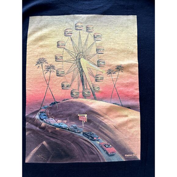 Mens In-N-Out 70th Anniversary Tee Size XXL Black Pre Owned - Picture 3 of 6